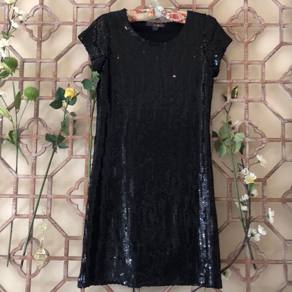 Forever 21 Full sequins black dress - Picture 2 of 7